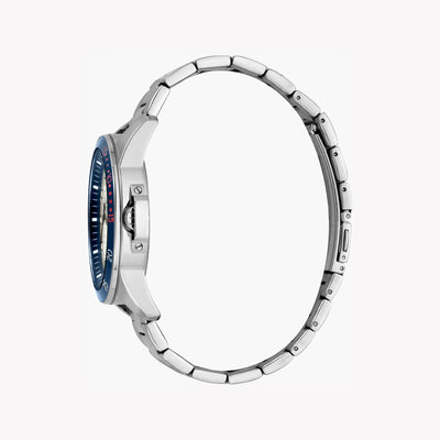 Esprit Men's Silver Stainless Steel Watch, Silver Dial | ES1G051M0055-1