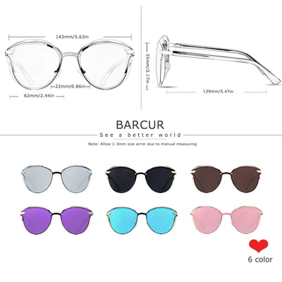 Luxury Brand Women Sunglasses Polarized Sun Protection Lunette Femme - Watches & Accessories