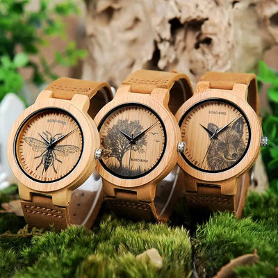 Montre Homme Bois