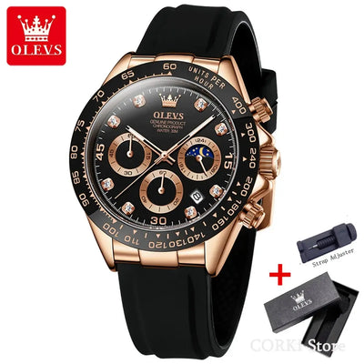 Montre Homme Calendar Watches & Accessories