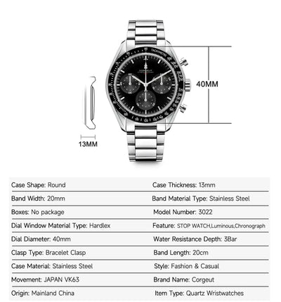 Montre Homme Quartz Watches & Accessories