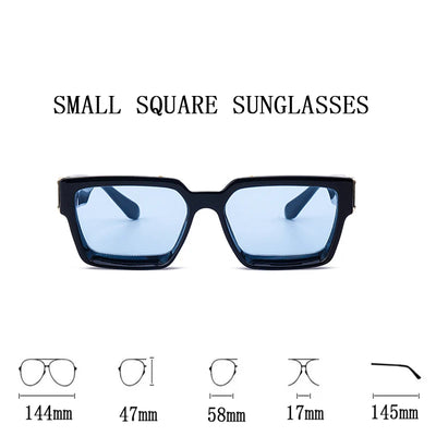 Sunglasses For Men Vintage Square Sun Glasses Fashion Lunette De Soleil - Watches & Accessories