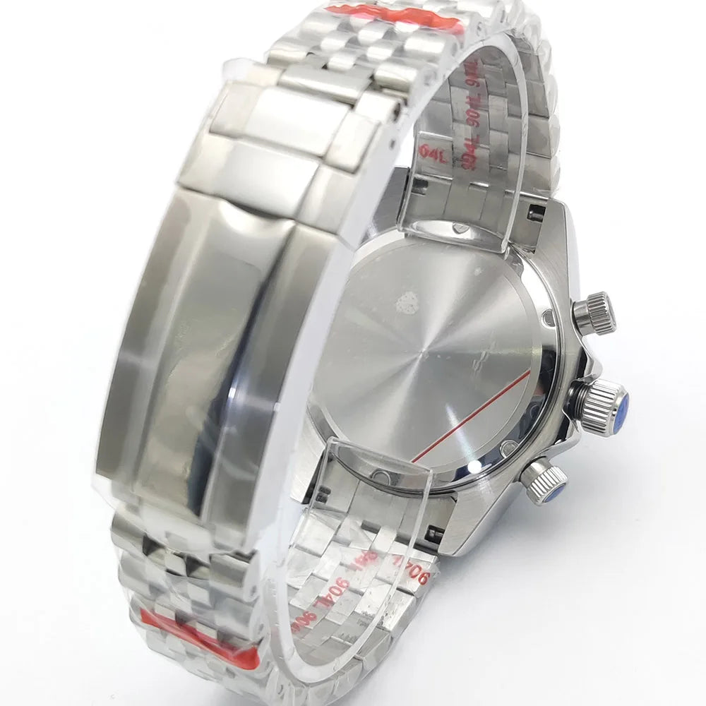 Men's watch new design vintage quartz waterproof sapphire - Watches & Accessories