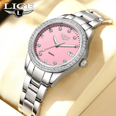 Diamond Women's Watch Fashion Elegant - Watches & Accessories
