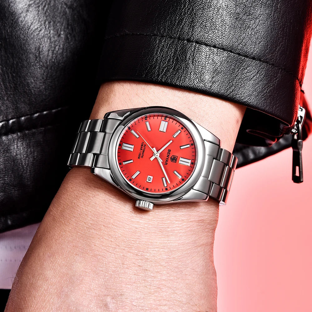 Watches Luxury Automatic For Man Wristwatch Sapphire Mirror Waterproof