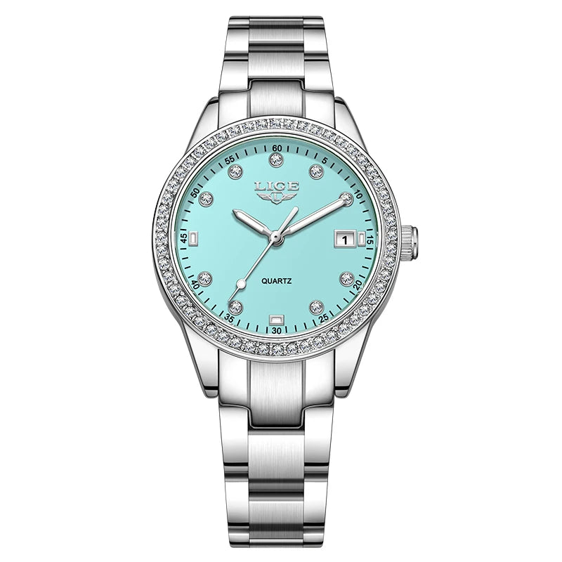 Diamond Women's Watch Fashion Elegant - Watches & Accessories