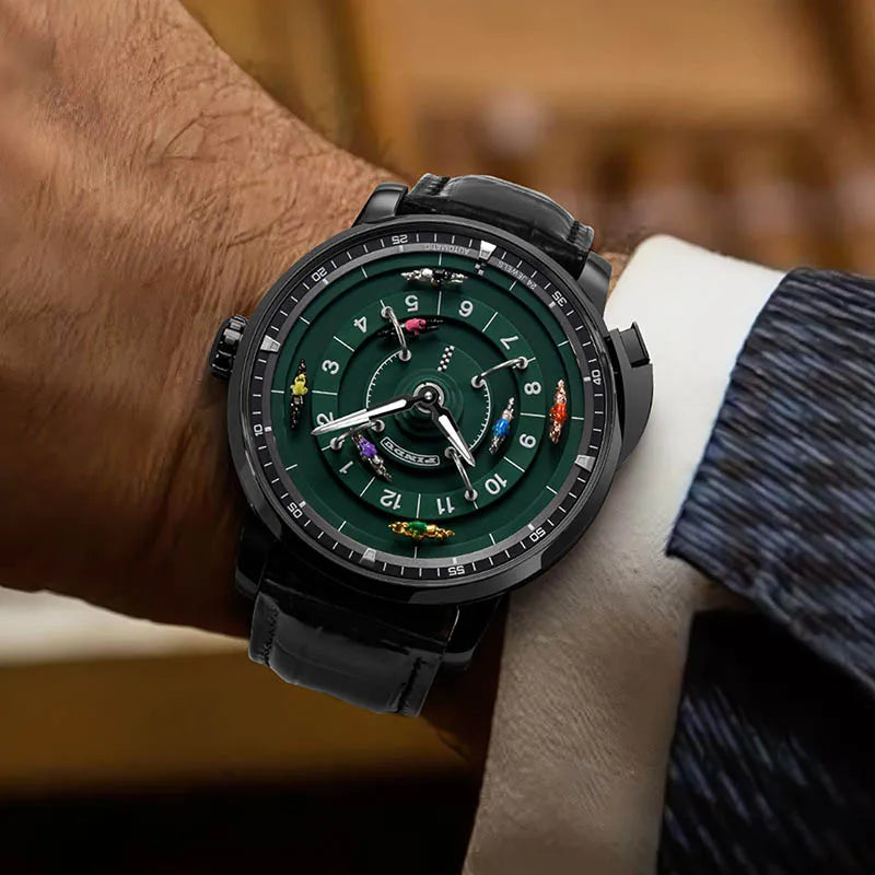 Automatic Racing Roulette Watch for man - Watches & Accessories