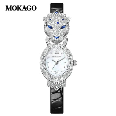 Luxury Ladies Wrist Watch Leather Belt Jewelry Watch - Watches & Accessories