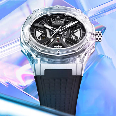 Montre Femme Automatique Ladies Skeleton Luxury - Watches & Accessories