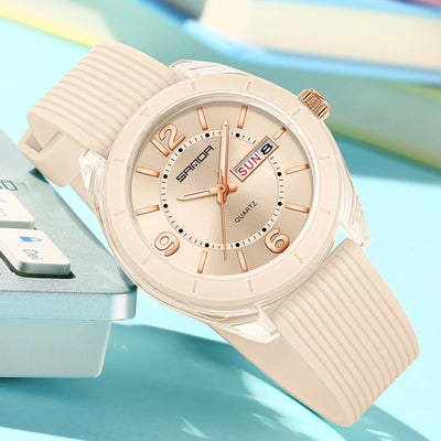 Quartz Watch for Women Elegant Luxury Wristwatch - Watches & Accessories