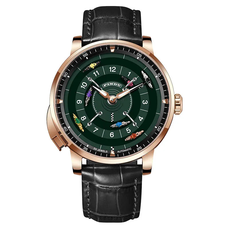 Automatic Racing Roulette Watch for man - Watches & Accessories