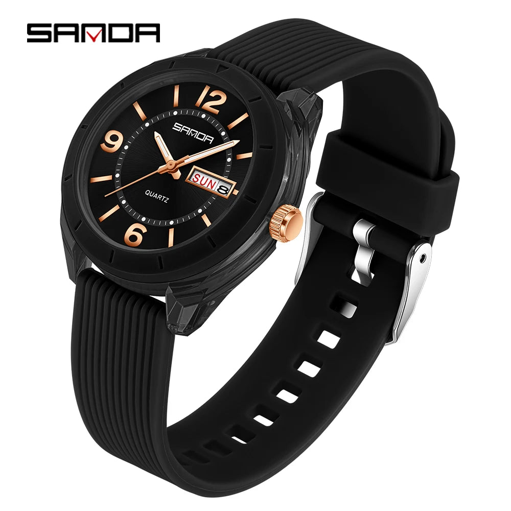 Quartz Watch for Women Elegant Luxury Wristwatch - Watches & Accessories