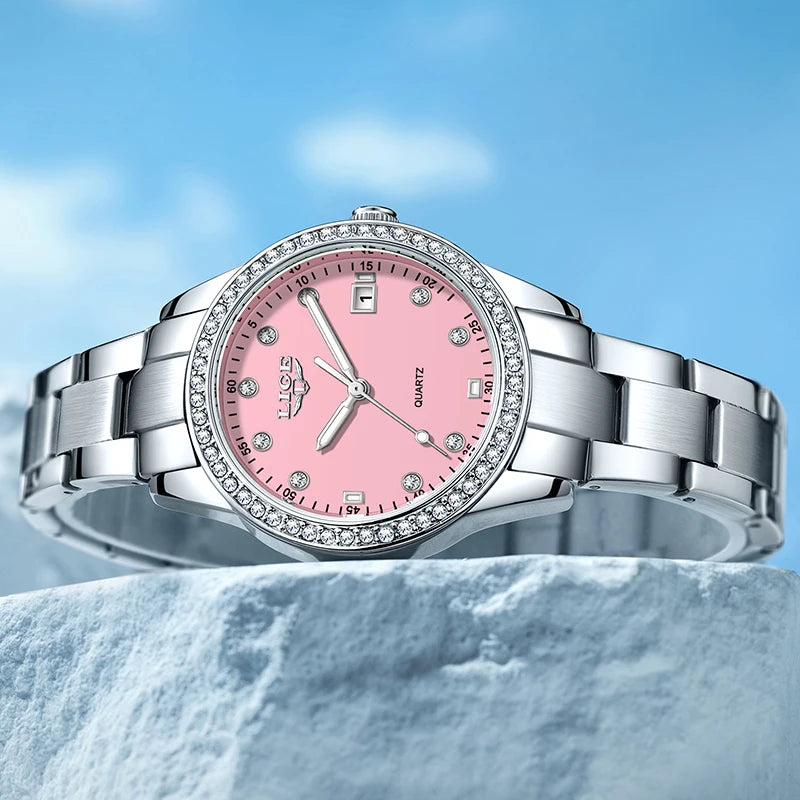 Diamond Women's Watch Fashion Elegant - Watches & Accessories