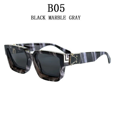 Sunglasses For Men Vintage Square Sun Glasses Fashion Lunette De Soleil - Watches & Accessories