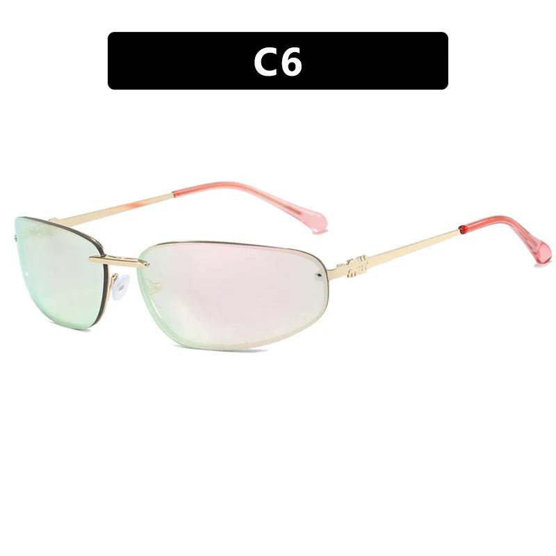 Lunettes de soleil Vintage pour femmes, verres dégradés élégants - Watches & Accessories