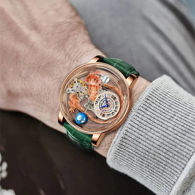 Mens Watches Diamond Tourbillion Luxury Astronomia - Watches & Accessories