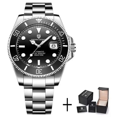 Watch Ceramic Bezel Luxury Sapphire Glass Waterproof Automatic