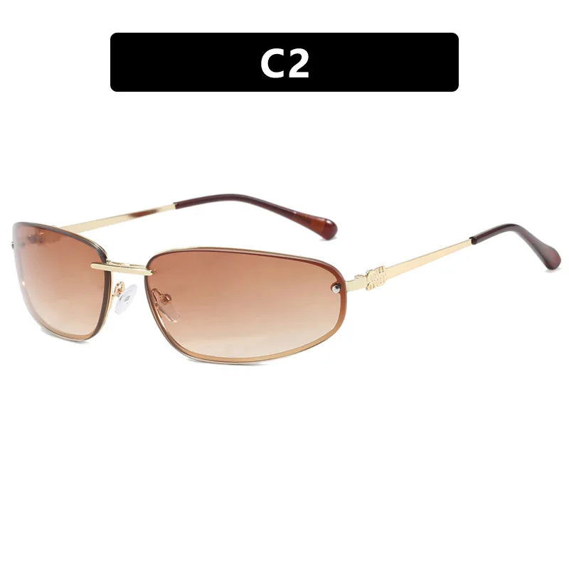 Lunettes de soleil Vintage pour femmes, verres dégradés élégants - Watches & Accessories