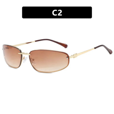 Lunettes de soleil Vintage pour femmes, verres dégradés élégants - Watches & Accessories