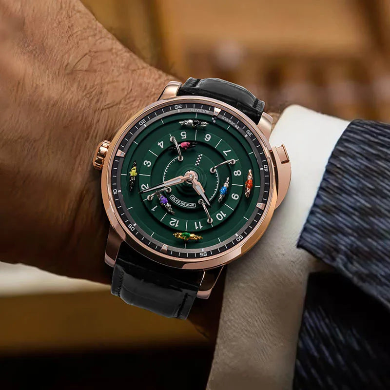 Automatic Racing Roulette Watch for man - Watches & Accessories