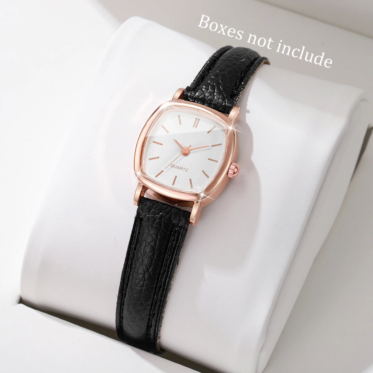 Quartz Watch Ladies Leather Wristwatches