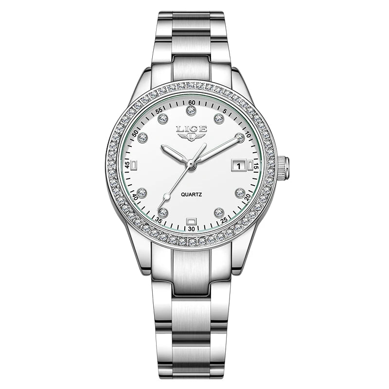 Diamond Women's Watch Fashion Elegant - Watches & Accessories