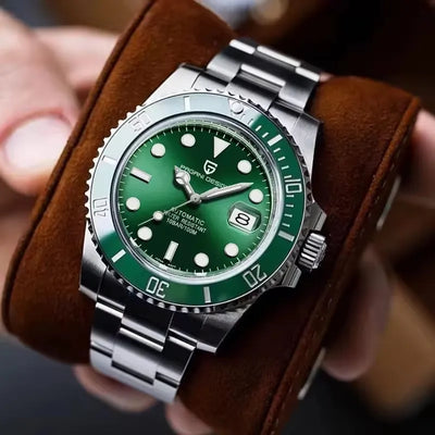 Watch Ceramic Bezel Luxury Sapphire Glass Waterproof Automatic