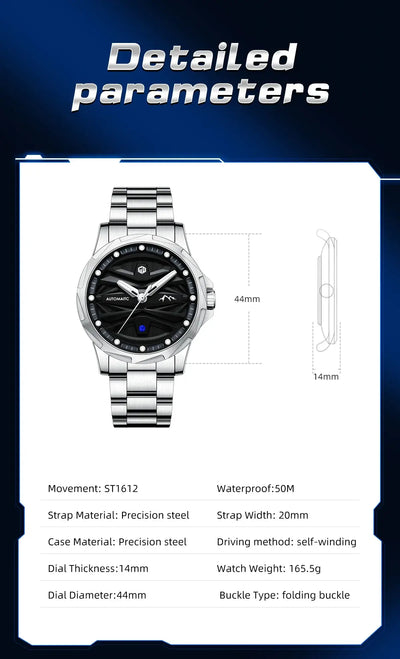 Sports Watch Original Automatic Mechanical Luminous - Watches & Accessories