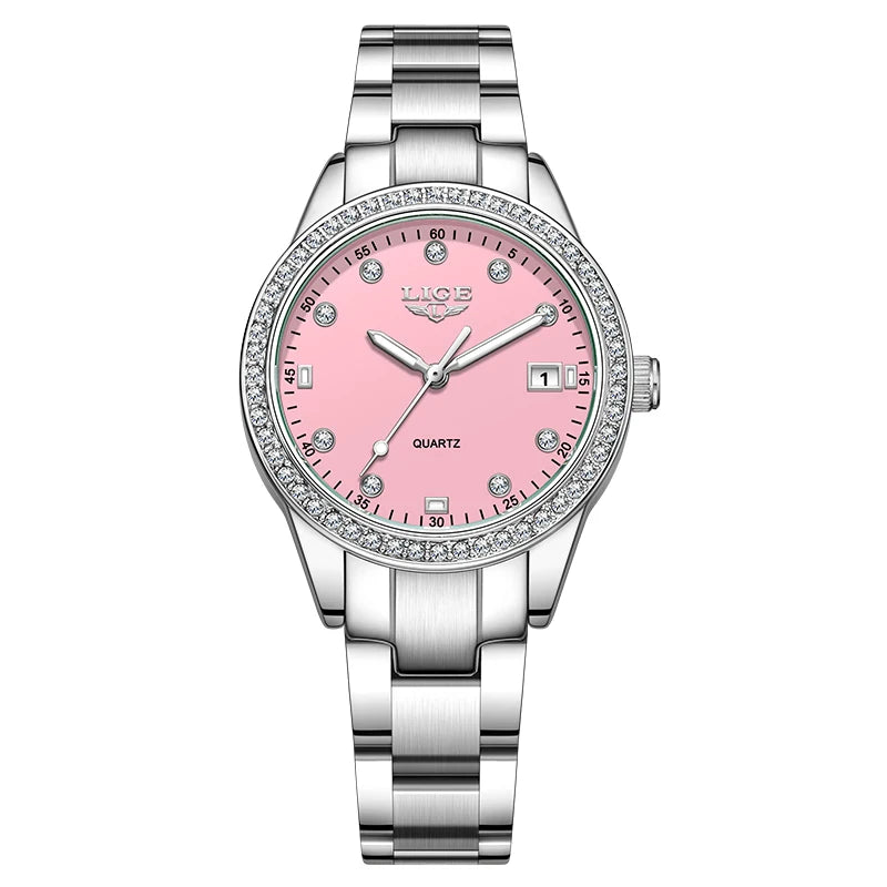 Diamond Women's Watch Fashion Elegant - Watches & Accessories