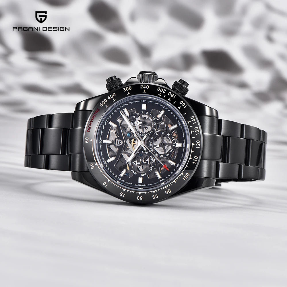 Watche for men Sapphire Mirror Ceramic Bezel - Watches & Accessories