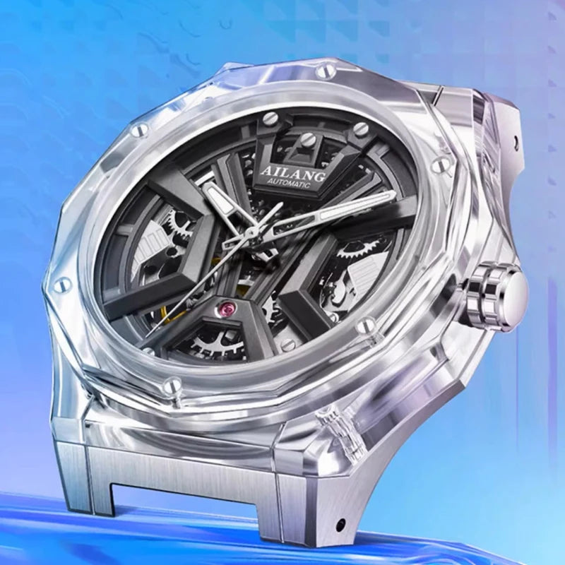 Montre Femme Automatique Ladies Skeleton Luxury - Watches & Accessories