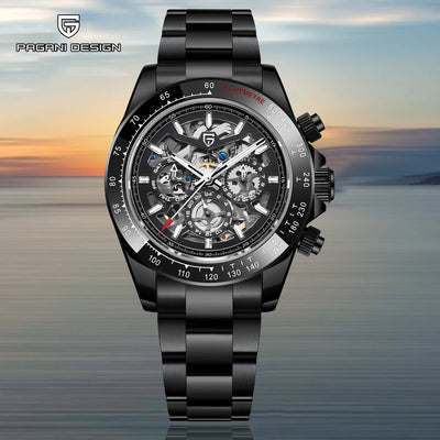 Watche for men Sapphire Mirror Ceramic Bezel - Watches & Accessories