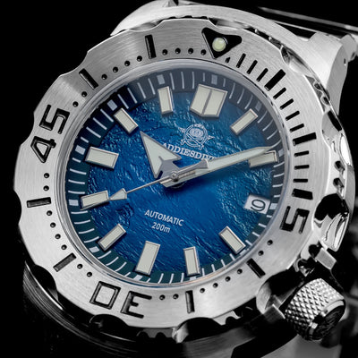 Watch Sapphire Glass Water Monster Automatic
