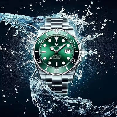 Watch Ceramic Bezel Luxury Sapphire Glass Waterproof Automatic