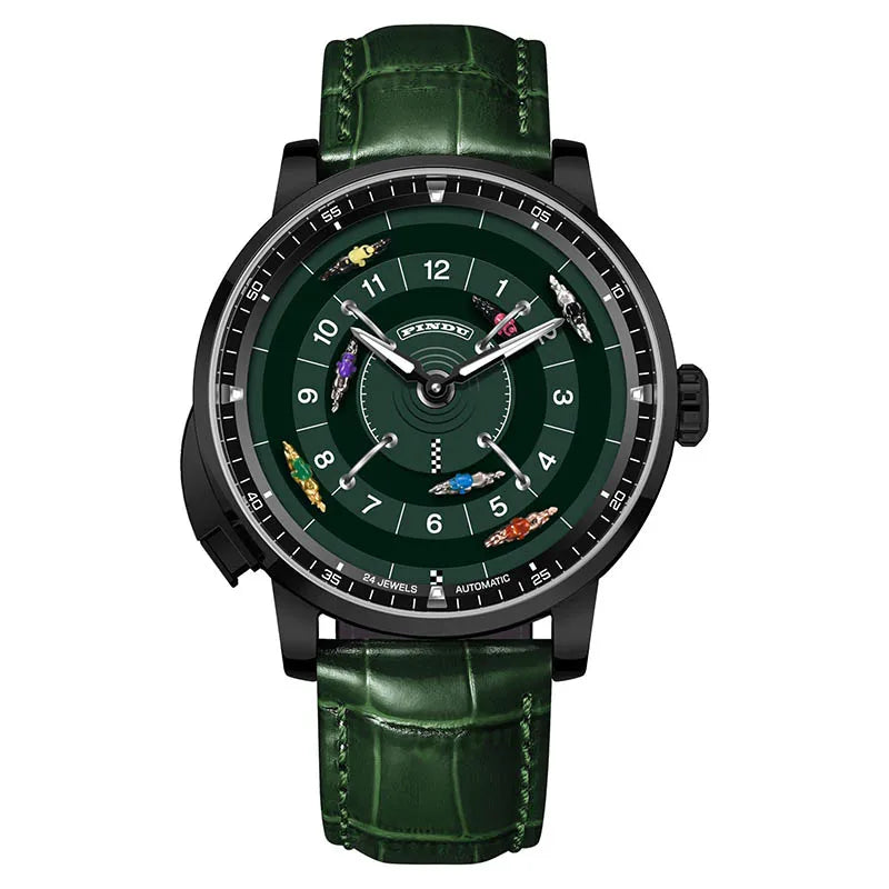 Automatic Racing Roulette Watch for man - Watches & Accessories
