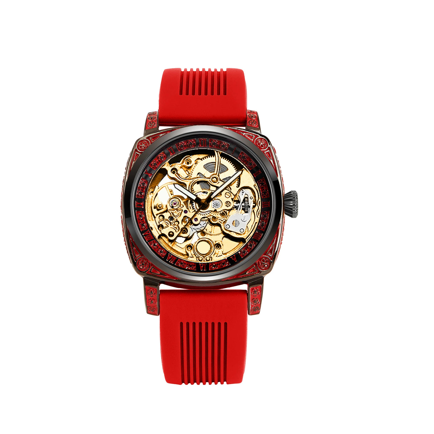 New ladies' watch flowers automatic mechanical - Watches & Accessories