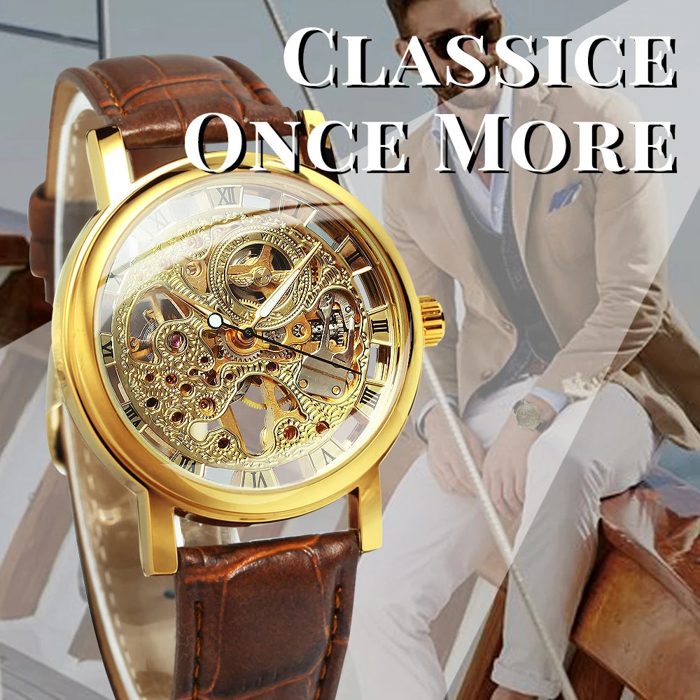 Mechanical Watch for Men Luminous Luxury Wristwatch