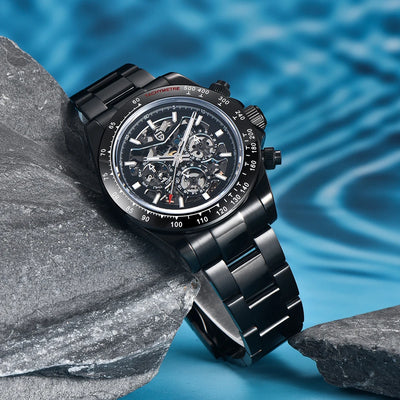 Watche for men Sapphire Mirror Ceramic Bezel - Watches & Accessories