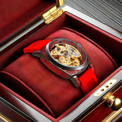 New ladies' watch flowers automatic mechanical - Watches & Accessories