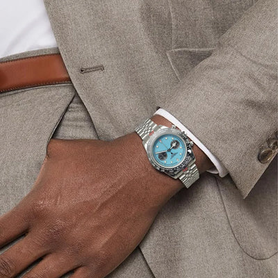 Men's watch new design vintage quartz waterproof sapphire - Watches & Accessories