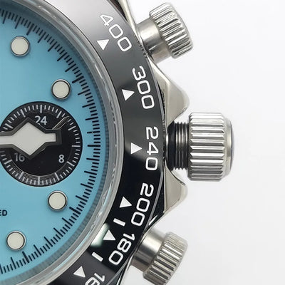 Men's watch new design vintage quartz waterproof sapphire - Watches & Accessories