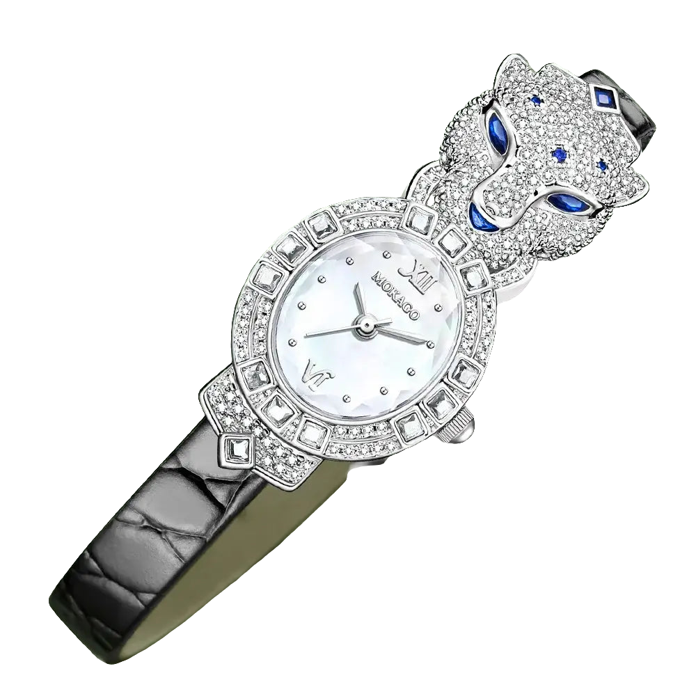 Luxury Ladies Wrist Watch Leather Belt Jewelry Watch - Watches & Accessories