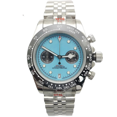 Men's watch new design vintage quartz waterproof sapphire - Watches & Accessories