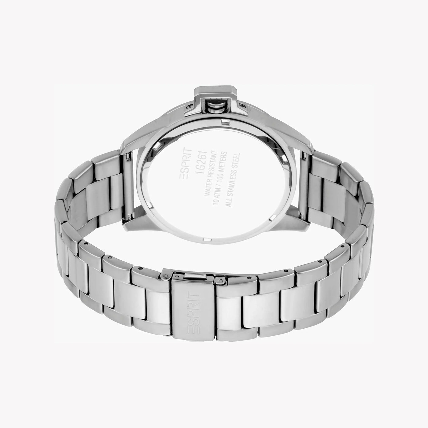 Esprit Men's Silver Stainless Steel Watch, Silver Dial | ES1G051M0055-2